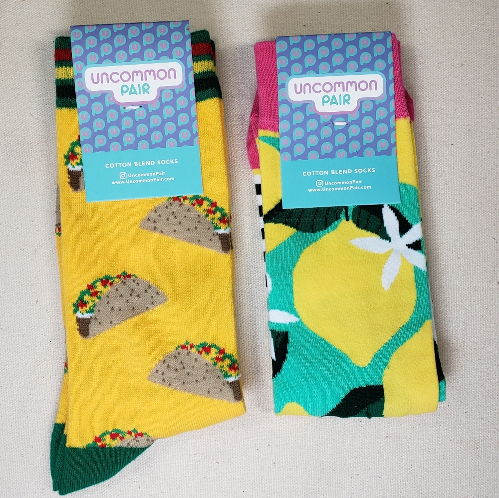 NWT- Uncommon Pair- 2 pair socks